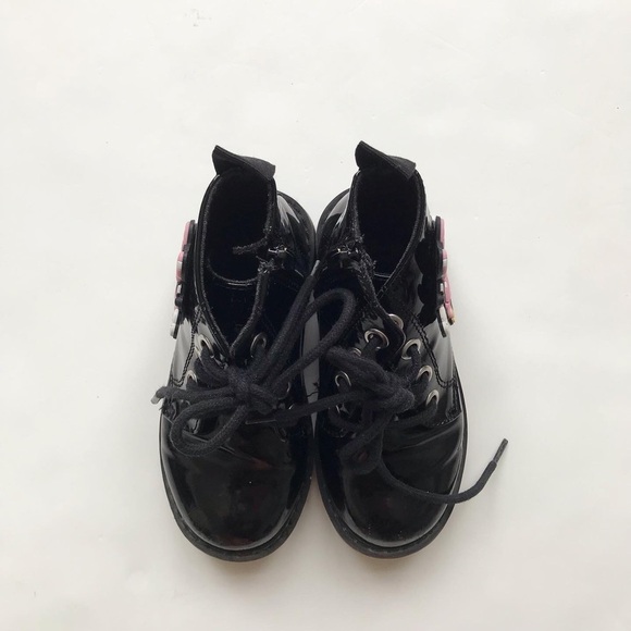 Zara x Disney Minnie Mouse patent boots VGUC size 24(8 toddler) - Picture 4 of 8